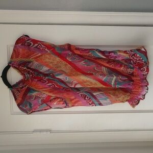 Tramp keyhole blouse size Large